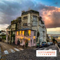 Visuel Paris Montmartre Maison Rose