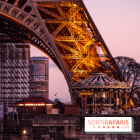 Visuel Paris Tour Eiffel manège enfants
