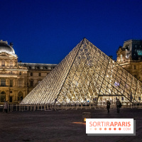 Visuel Paris Louvre nuit