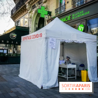 Visuel Paris - centre de dépistage - pharmacie