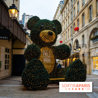 Visuel Paris noel 2021 - nounours cour royale noel
