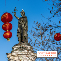 Paris visuel  - nouvel an chinois - nouvel an lunaire - place de la république