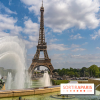 visuel Paris visuel  -  Tour Eiffel - fontaine