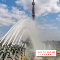 visuel Paris visuel  -  Tour Eiffel - fontaine