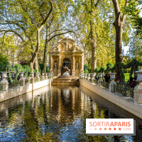 visuel Paris visuel  -  jardin du Luxembourg - automne - fontaine médicis