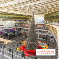 visuel Paris visuel  -  sapin - forum des halles- Noël