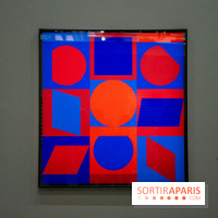 Exposition Vasarely Centre Pompidou, nos photos