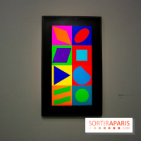 Exposition Vasarely Centre Pompidou, nos photos