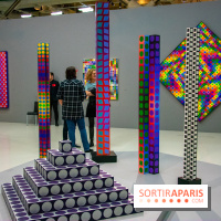 Exposition Vasarely Centre Pompidou, nos photos