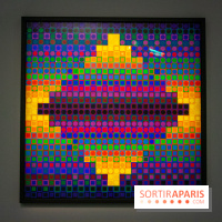 Exposition Vasarely Centre Pompidou, nos photos