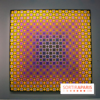 Exposition Vasarely Centre Pompidou, nos photos