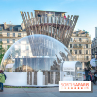 La forêt, une expérience à vivre sur le Parvis de l'Hôtel de Ville