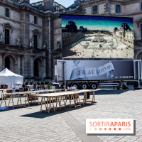 JR investit la place de la Pyramide du Louvre pour ses 30 ans