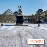 JR investit la place de la Pyramide du Louvre pour ses 30 ans