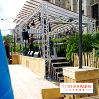 Poisson Lune : la terrasse éphémère sur le Parvis du Palais de la Porte Dorée