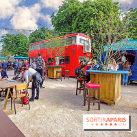 Poisson Lune : la terrasse éphémère sur le Parvis du Palais de la Porte Dorée