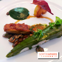 Le Laurent - Volaille Culoiselle, sauce suprême à l'estragon, arlette de pomme de terre confite et mousserons des prés