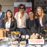 Le Petit déjeuner du Cœur du Café de la Paix -  Ines de la Fressange