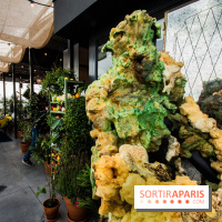 Créatures : le restaurant éphémère sur la terrasse des Galeries Lafayette, les photos
