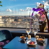 La terrasse Hypernature by Perrier-Jouët