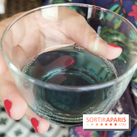 Thé glacé et éclair Cactus Bleu de Mariage Frères, les photos