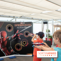 Les animations spider-man de la Tour Montparnasse