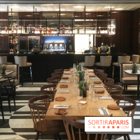 Intérieur de la Brasserie du Lutetia