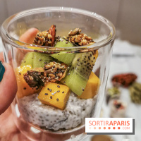 Le brunch healthy du Plaza Athénée, chia pudding