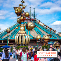 Visuels Disneyland Paris Discoveryland Space Mountain Orbitron
