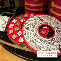 La Bûche de Noël et créations de Noël au Peninsula 2019 et galette des rois 2020