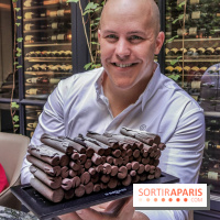 La Bûche de Noël 2019 et galette des rois 2020 du Burgundy Paris by Pascal Hainigue 