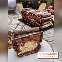 La Bûche de Noël 2019 et galette des rois 2020 du Burgundy Paris by Pascal Hainigue 