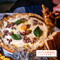 Album Photo : le restaurant italien Chez Bartolo - pizza carbonara