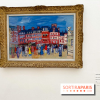 Maisons à Trouville, Raoul Dufy, 1933 - Musée d'Art Moderne de Paris