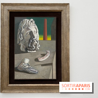 Composizione metafisica con testa di Giove, Giorgio De Chirico, 1970 - Musée d'Art Moderne de Paris