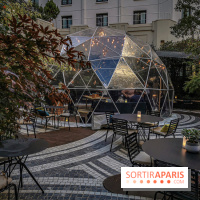 Bûche de Noël de Quentin Lechat au Jardin Privé 2019