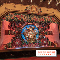 Vitrines et sapin de Noël au Galeries Lafayettes 2019 avec Virginie Efira - photos 