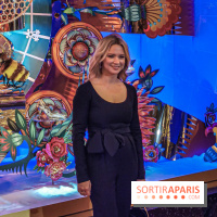 Vitrines et sapin de Noël au Galeries Lafayettes 2019 avec Virginie Efira - photos 