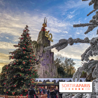 Noel au Parc Astérix 2019, sapin