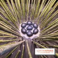 Black Bamboo de Nils-Udo à la Fondation EDF