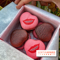 Les Macarons cœur de Saint-Valentin de Ladurée