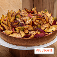 Tarte aux pêches de Quentin Lechat - Jardin Privé