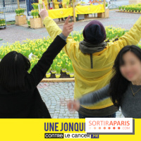 Une Jonquille pour Curie au Panthéon