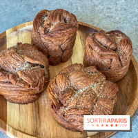 La brioche feuilletée chocolat de Michael Bartocetti