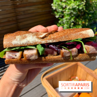 Panier pique-nique Jean Imbert x Veuve Clicquot