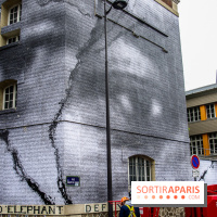 Hommage à Adama Traoré : l'artiste JR dévoile un collage géant à Paris, les photos