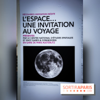L’Espace… Une Invitation au Voyage, l'exposition gratuite à la Gare d'Austerlitz