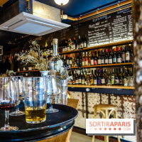 Monbleu Le Comptoir : la nouvelle cave à manger à Paris , les photos