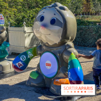 Photos : Jouets géants Fisher Price au Jardin du Palais Royal