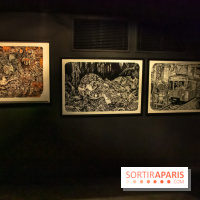 Dans la tête de Stéphane Blanquet, l'exposition à la Halle Saint-Pierre : nos photos